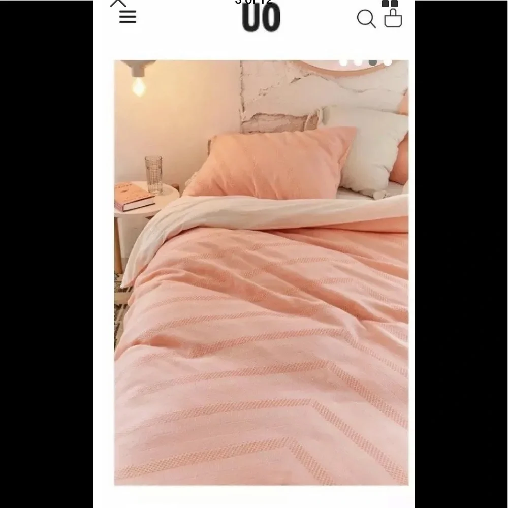 NWOT UO Sunrize Tassel Duvet Cover Twin